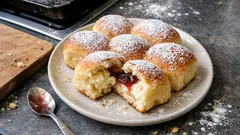 Majonézové kynuté buchty: vláčné těsto, které se nevysuší ani druhý den