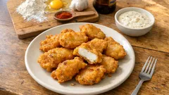 Pýchavka v pivním těstíčku: křupavá večeře hotová za pár minut