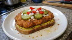 Smaženka podle ČSN: nádražní klasika v chlebu hotová za pár minut