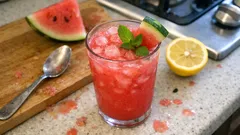 Melounová limonáda za pár minut: trik s krátkým namrazením pro extra osvěžení