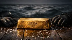 Zlatý ingot z vraku Atochy šel do aukce: 2,2 kg zlata a příběh z roku 1622