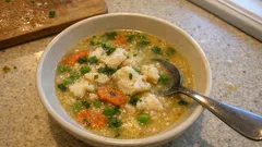 Rybí polévka s krupicí z tresky: rychlá, sytá a hezky jemná