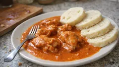 Kuře na paprice se smetanou: jemná omáčka bez hrudek, která se vždy povede