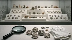 Antické mince jako vizuální dokument: jak číst řecké a římské ražby v muzeu