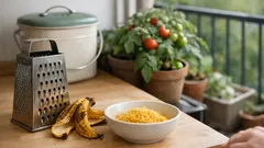 Nastrouhaná banánová slupka: 8 chytrých využití v kuchyni i na zahradě