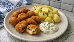 Smažené žampiony se sýrem v trojobalu: křupavé, šťavnaté a hotové raz dva