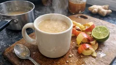 Horké jablečné zahřátí se skořicí a zázvorem: nápoj, který voní jako štrúdl