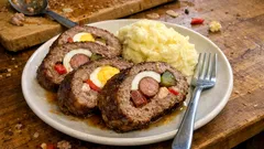 Sváteční plněná sekaná z trouby: šťavnatá a krásně se krájí