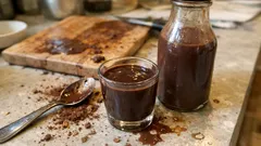 Domácí čokoládový likér s rumem: krémový a hotový za chvíli