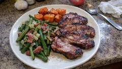 Grilovaná krkovice bez marinády: šťavnatá za pár minut i na pánvi