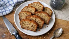 Vláčný banánový chlebíček z přezrálých banánů: jednoduchý recept, co vždy vyjde