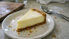 Pečený cheesecake s BeBe korpusem: krémový, drží tvar a zvládnete ho doma