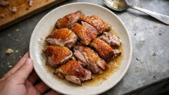 Kachna bez práce: pomalu pečená na 120 °C, šťavnatá a s křupavou kůží