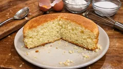 Nadýchaný piškotový korpus, který se vždy povede – jednoduchý poměr na 1 vejce