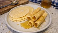 Vánoční oplatky z jedné mísy: křehké, voňavé a hotové za pár minut