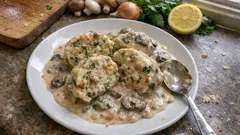 Petrželkové knedlíky s houbovkou: poctivá domácí klasika, která vždycky vyjde