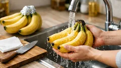 Proč byste měli banán opláchnout ještě před oloupáním a jak na to správně