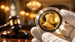 Zlatá rupie Edwarda VII. šokovala aukci: proč se prodala za 95 000 liber