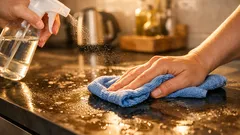 Jak správně používat bílý ocet na kuchyňskou pracovní desku a neudělat škodu