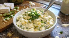 Hermelínový salát s vejcem: krémová klasika hotová za pár minut (nejlepší vychlazený)