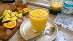 Ananasovo‑pomerančové smoothie za pár minut: krémové, svěží a bez vaření