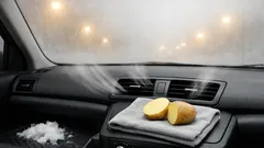 Jak rychle odmlžit zamlžené čelní sklo v zimě: nastavení, které funguje do minuty