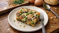 Velikonoční nádivka se zajícem: nadýchaná, šťavnatá a krásně drží tvar